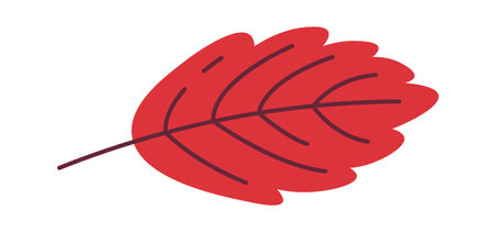 Floral Autumn Leafのイラスト素材