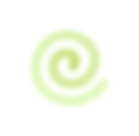 Blurred Spiral Shape