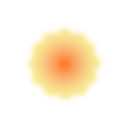 Blurred Round Shapeのイラスト素材