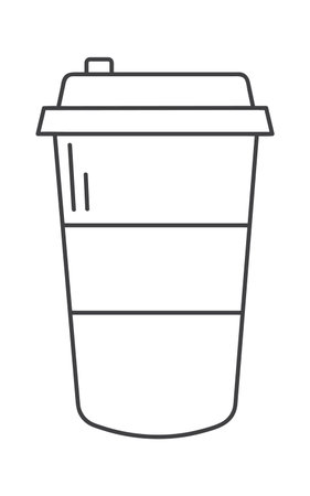 Paper Cup Iconのイラスト素材
