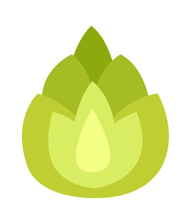 Hop Plant Iconのイラスト素材
