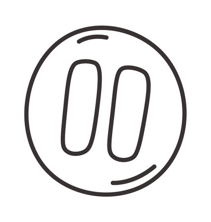 Pause Linear Symbolのイラスト素材