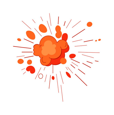 Comics Book Explosionのイラスト素材