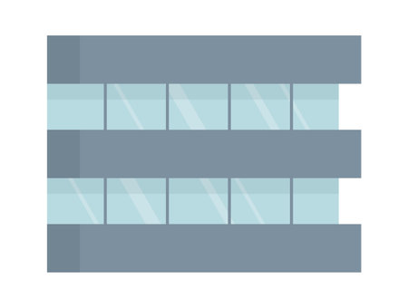 Modern City Buildingのイラスト素材