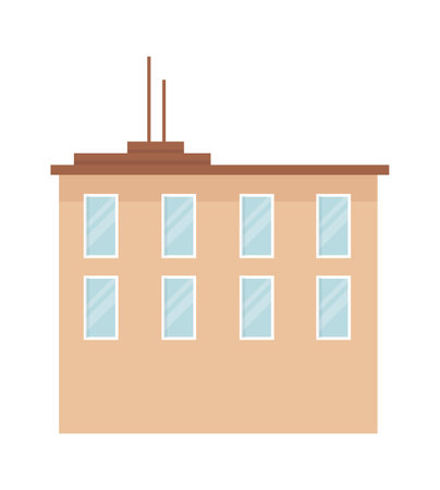 Modern City Buildingのイラスト素材