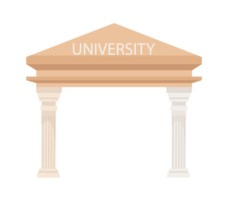 University Building Archのイラスト素材