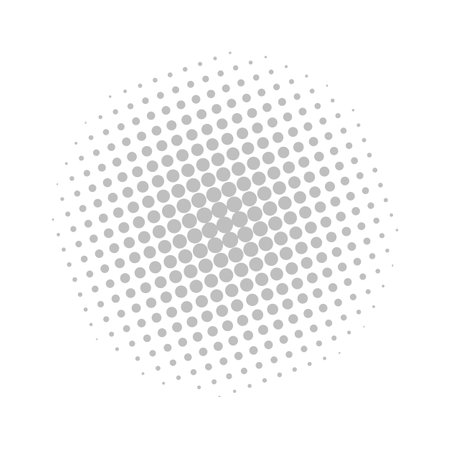 Round Dotted Shapeのイラスト素材