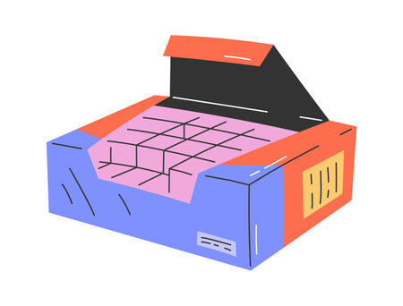 Box With Sugarのイラスト素材