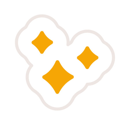 Stars Shape Stickerのイラスト素材