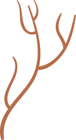 Tree Wooden Branchのイラスト素材