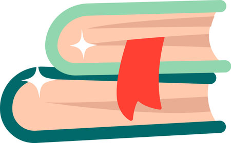 Pile Of Booksのイラスト素材