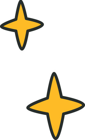 Stars Cartoon Icon