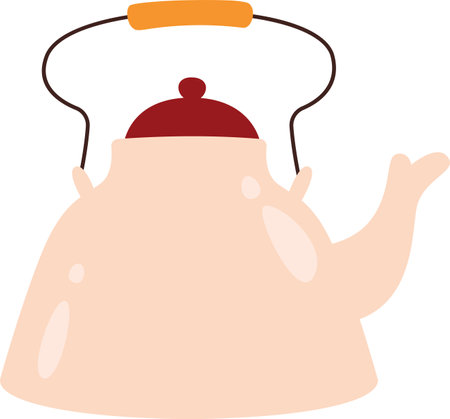 Kettle With Handleのイラスト素材