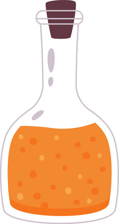 Jar With Liquidのイラスト素材