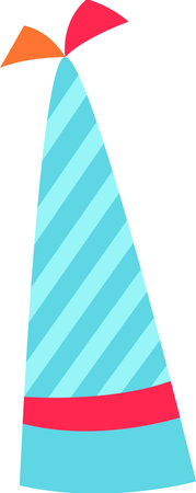 Decorative Party Hatのイラスト素材