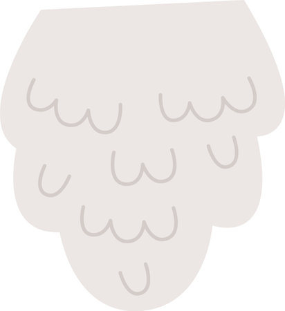 Cartoon Beard Iconのイラスト素材