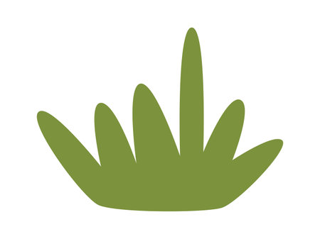 Floral Bushes Iconのイラスト素材