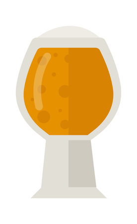 Glass With Beerのイラスト素材