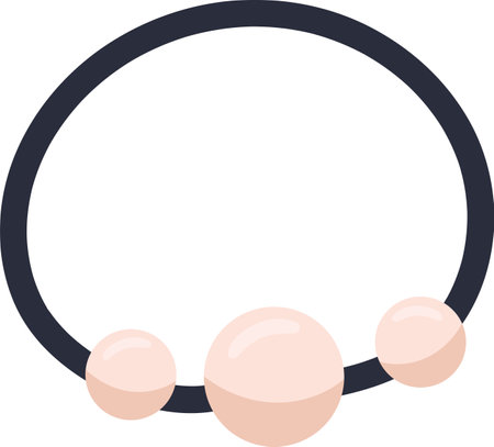 Pearl Hair Tiesのイラスト素材
