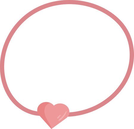 Heart Hair Tiesのイラスト素材