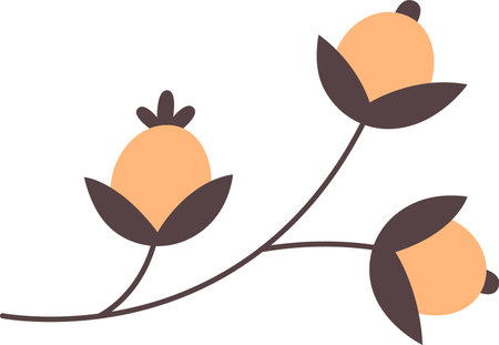 Branch With Berriesのイラスト素材