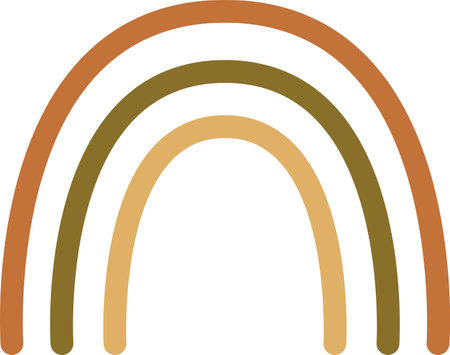 Rainbow Nature Effectのイラスト素材