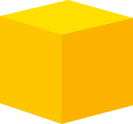 Cube Block Toyのイラスト素材