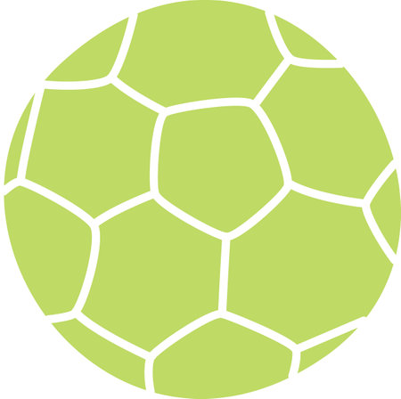 Football Ball Doodleのイラスト素材