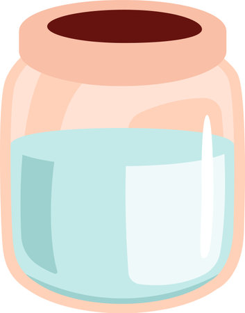 Can With Waterのイラスト素材