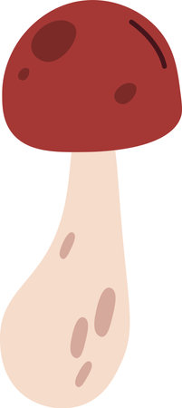 Mushroom Plant Iconのイラスト素材
