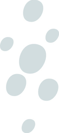 Circles Abstract Patternのイラスト素材