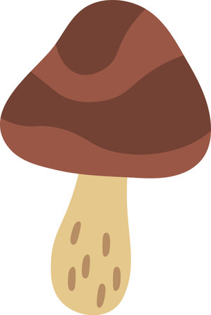Abstract Mushroom Toadstoolのイラスト素材