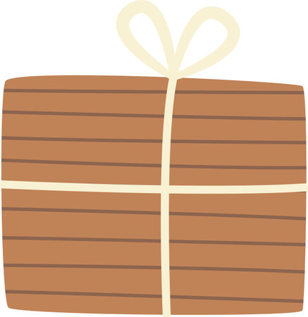 Lined Gift Boxのイラスト素材