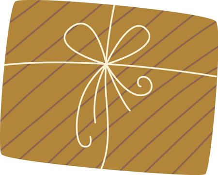 Lined Gift Boxのイラスト素材