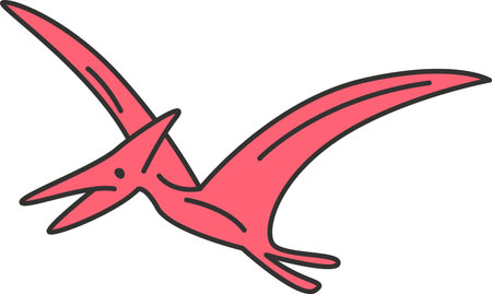 Pterodactyl Dinosaur Flyingのイラスト素材