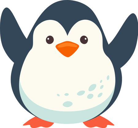 Penguin Arctic Animalのイラスト素材