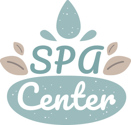 Spa Center Bannerのイラスト素材