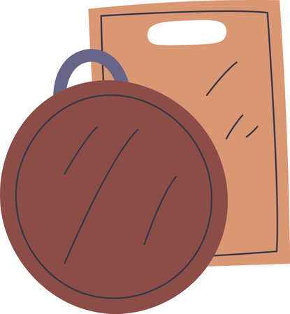 Wooden Cutting Boardsのイラスト素材