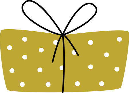 Dotted Present Boxのイラスト素材
