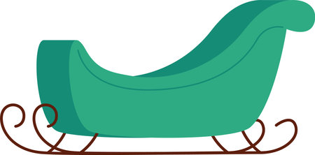 Santa Claus Christmas Sleighのイラスト素材
