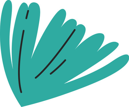Conifer Tree Branchのイラスト素材