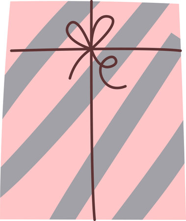 Gift Box With Bowのイラスト素材