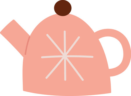 Kettle With Teaのイラスト素材