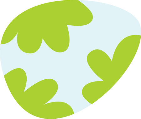 Egg With Patternのイラスト素材