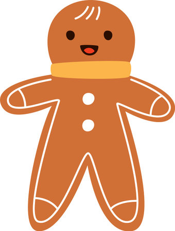 Gingerbread Man Cookie