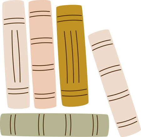 Book Stack Iconのイラスト素材