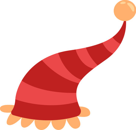 Winter Festive Hatのイラスト素材