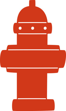 Fire Hydrant Iconのイラスト素材