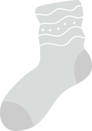 Winter Sock Wearのイラスト素材