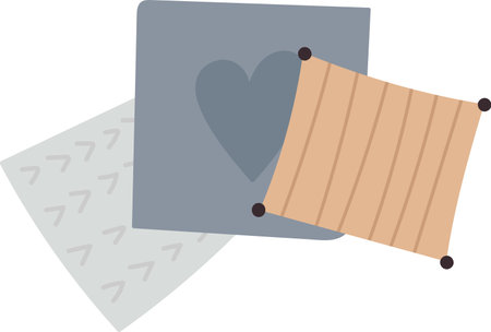 Pillows Stack Iconのイラスト素材